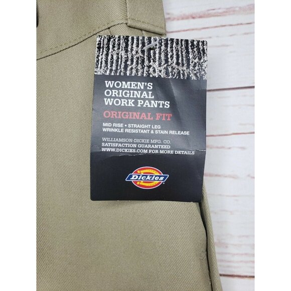 Dickies Original Fit Women’s 774® Work/Casual Pants – Size 10 Regular Khaki - Picture 12 of 12
